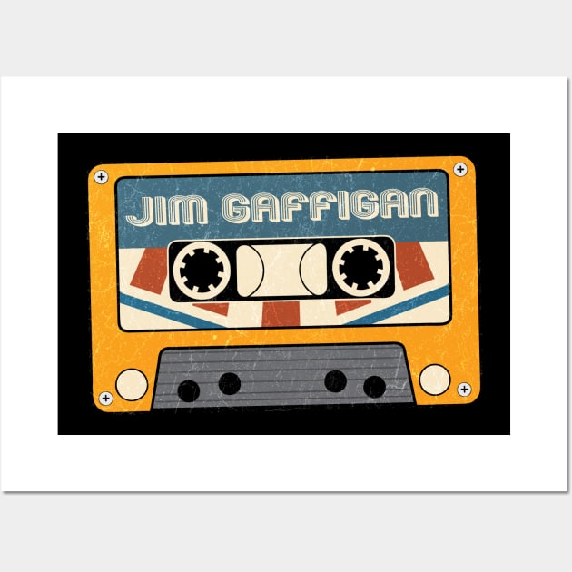 Cassette vintage Jim Gaffigan Wall Art by bardo_bardon